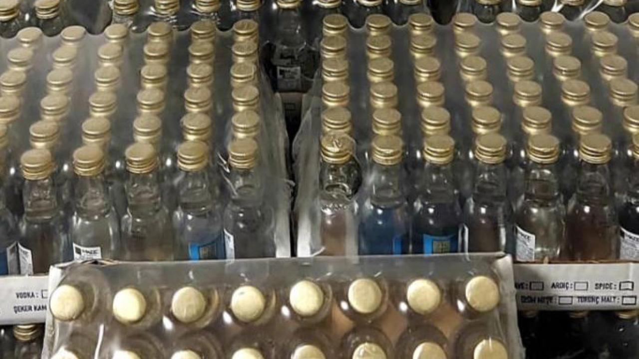 Çengel Operasyonuyla Sahte İçki Kaçakçılarına Darbe!