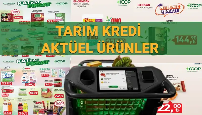 Tarım Kredi Marketleri'nde İndirimli Fırsatlar: 4-7 Nisan Arasında Neler Var?