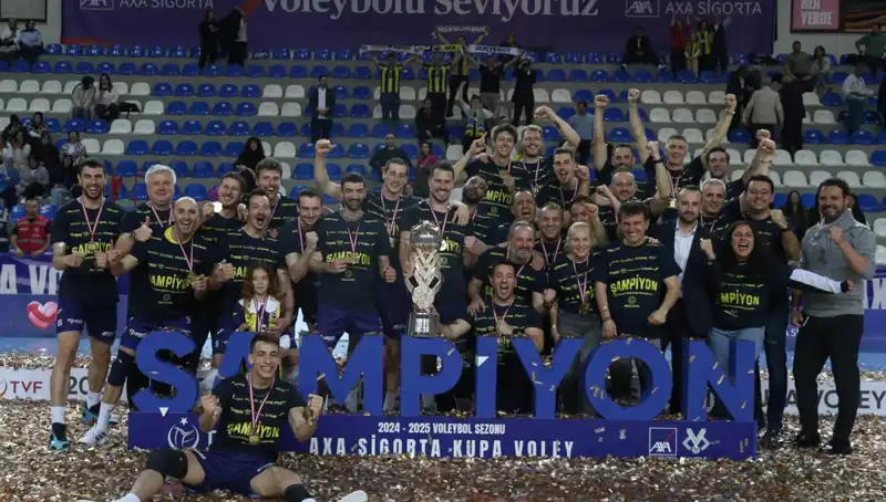 Kupa Voley'de Fenerbahçe Şampiyon Olmayı Başardı!