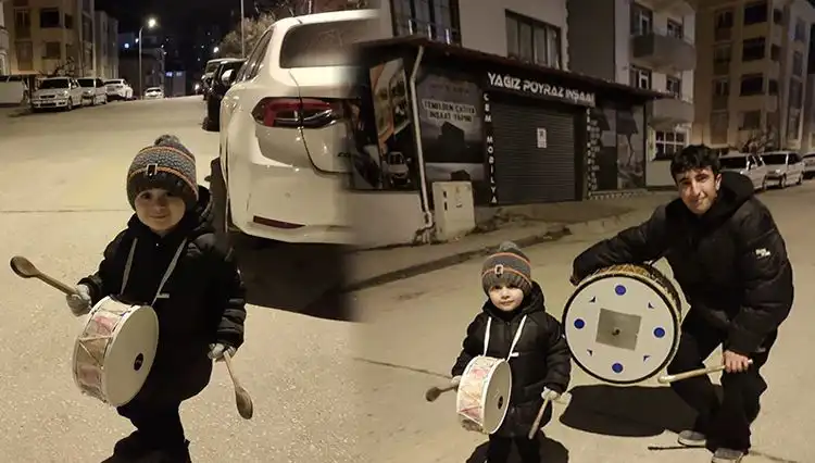 Türkiye'nin En Küçük Ramazan Davulcusu, Tradition Canlı Tutuyor!